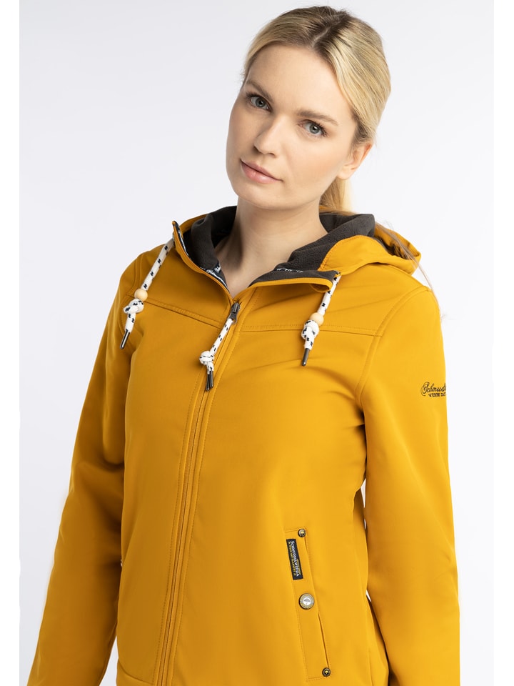 Schmuddelwedda Softshelljacke in Senf günstig kaufen