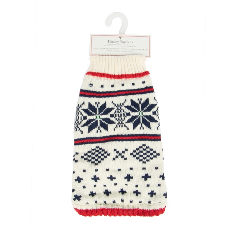 Paw Care Hundepullover Paw Care Harry Barker Pullover Schneeflocke XL