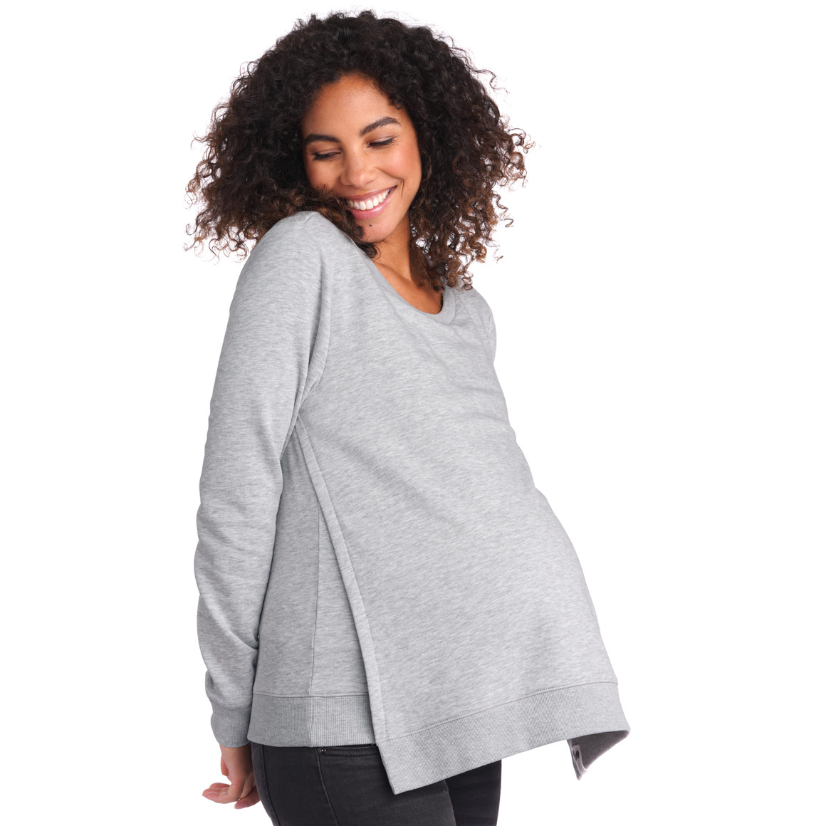Damen Umstands-Sweatshirt mit Stillfunktion