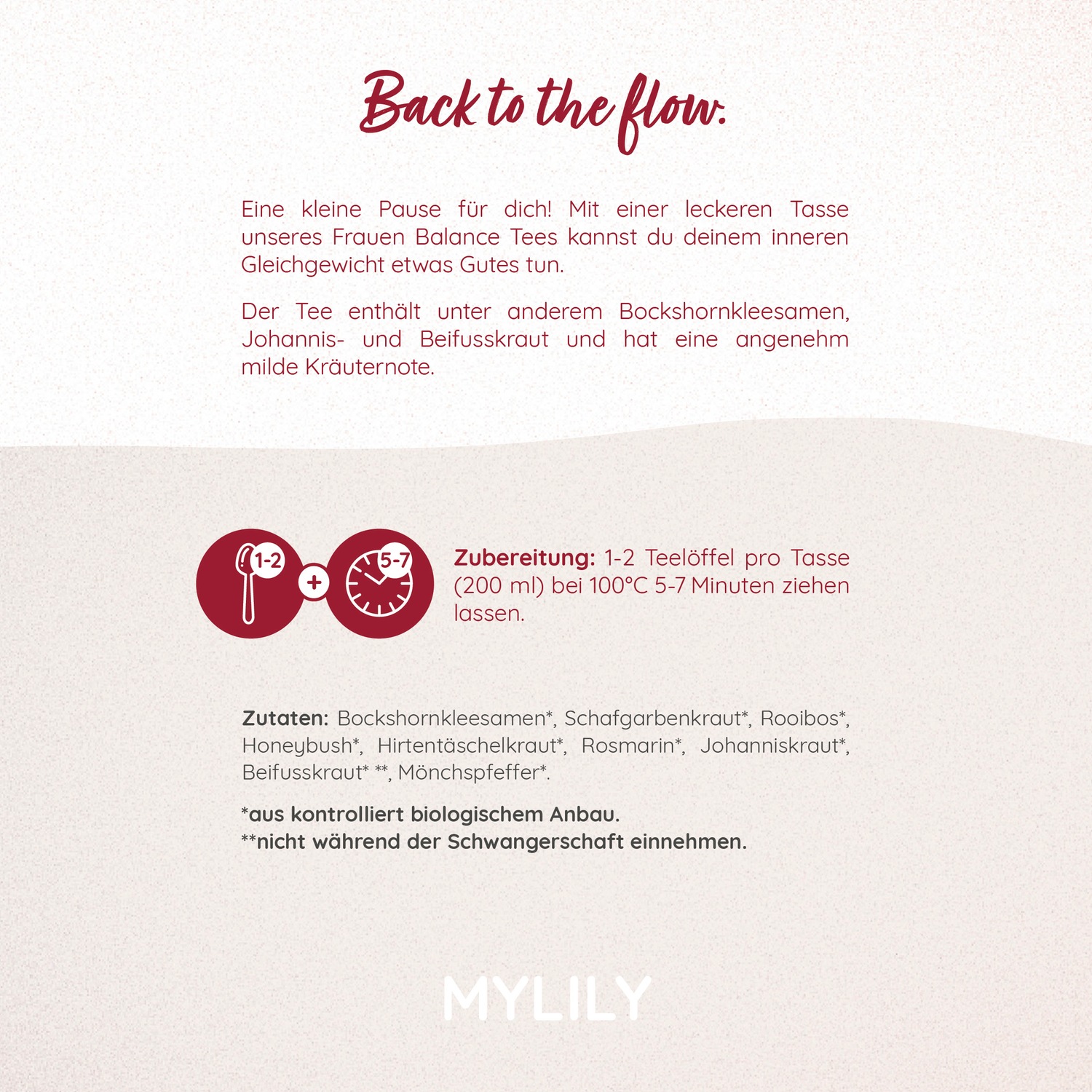 Zyklustee | loser Bio-Kräutertee 100 g
