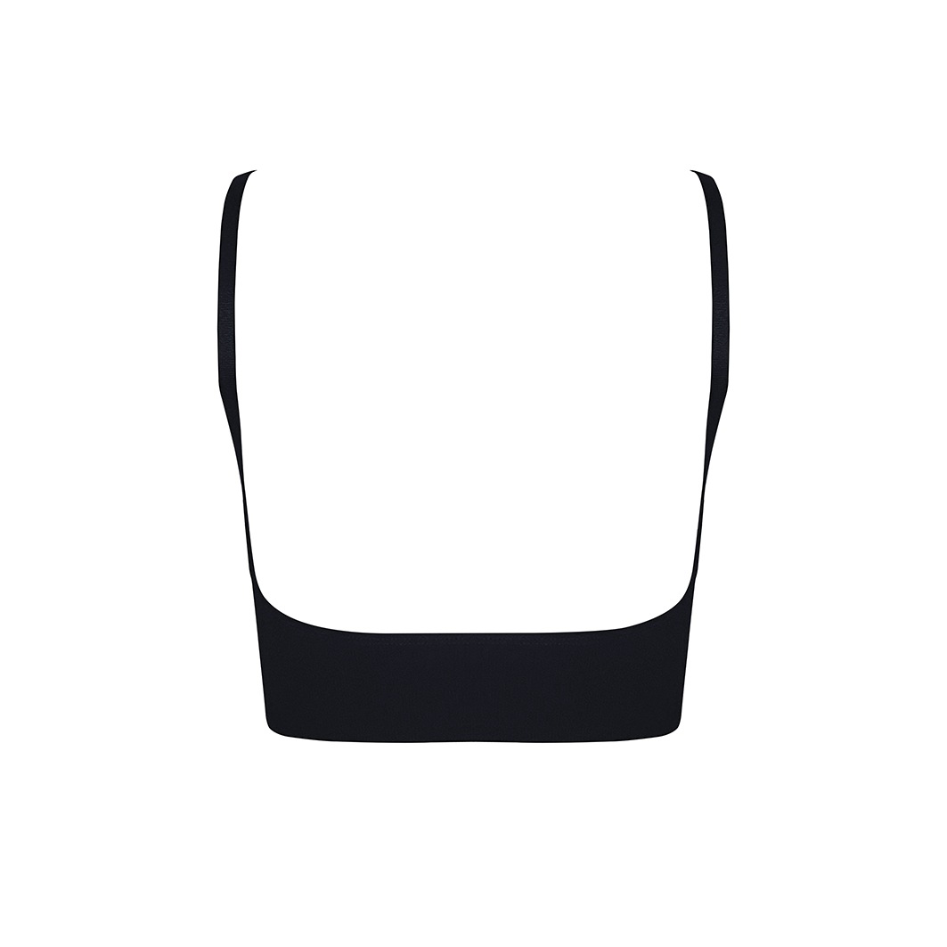 Low Back Bra Black