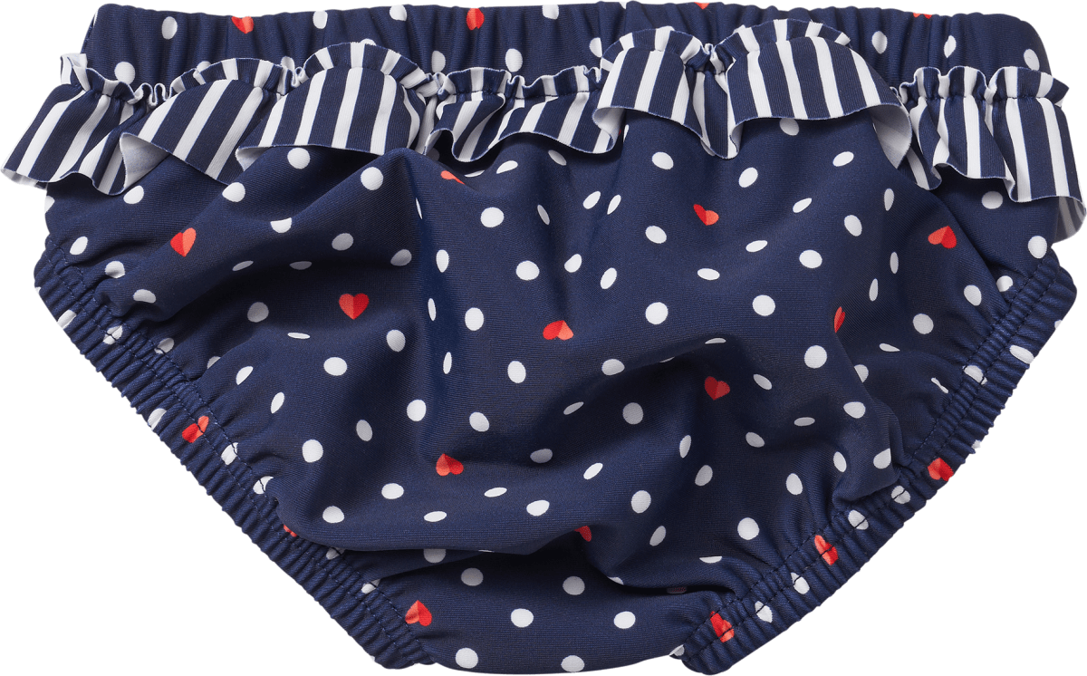 Schwimmwindel mit Punkte-Muster, blau, Gr. 86/92, 1 St