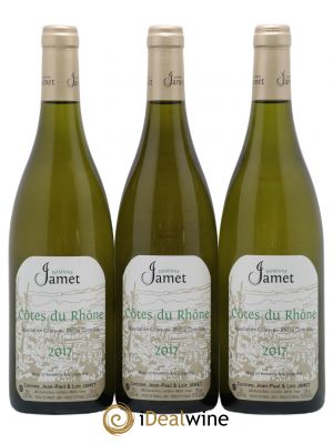 Côtes du Rhône Jamet (Domaine)  2017 - Lot de 3 Bouteilles