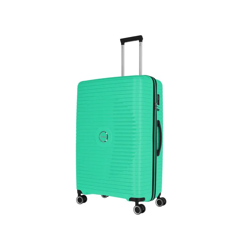Travelite ORBITA Trolley L (77cm) mit 4 Rollen - Grün