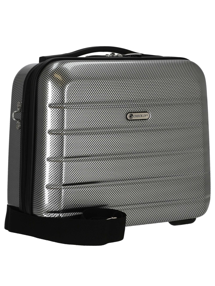 Check.In London 2.0 - Beauty Case 33 cm (carbon schwarz) in carbon silver günstig kaufen onesize