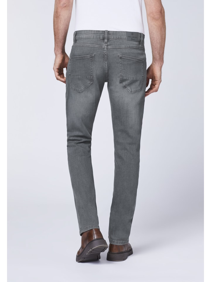 Oklahoma Jeans Jeans in Grau günstig kaufen