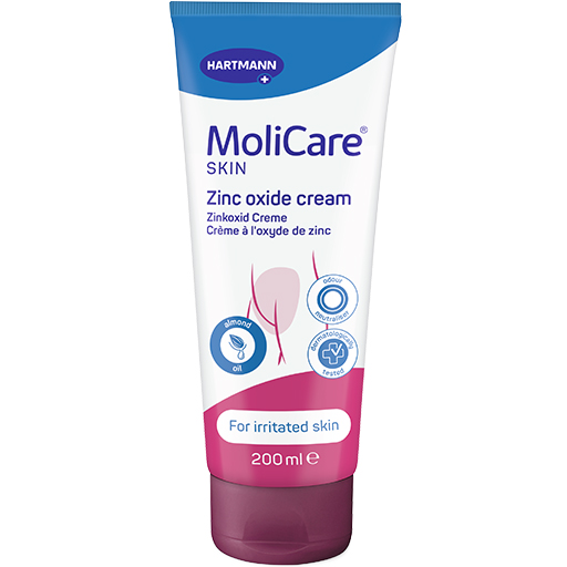 MOLICARE Skin Zinkoxid Creme  200 ml  Creme