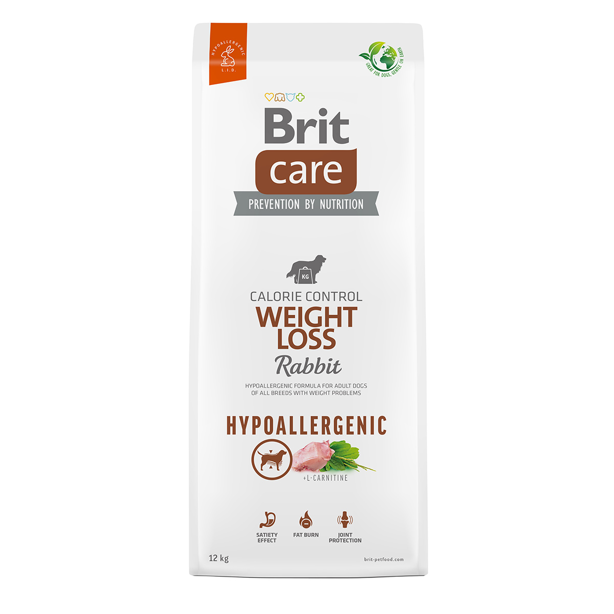 Brit Care Dog Hypoallergenic Weight Loss 12 kg bei ZooRoyal