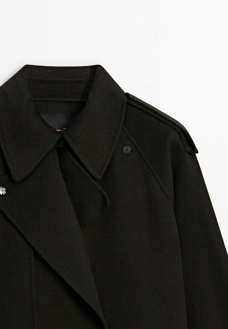 Massimo Dutti EFFECT BLEND - Abrigo Clásico