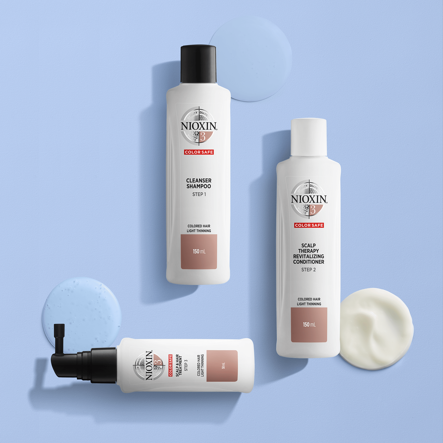 Nioxin Nioxin System 3 Soin Chute Légère - Cheveux Colorés et Fins 100 ml
