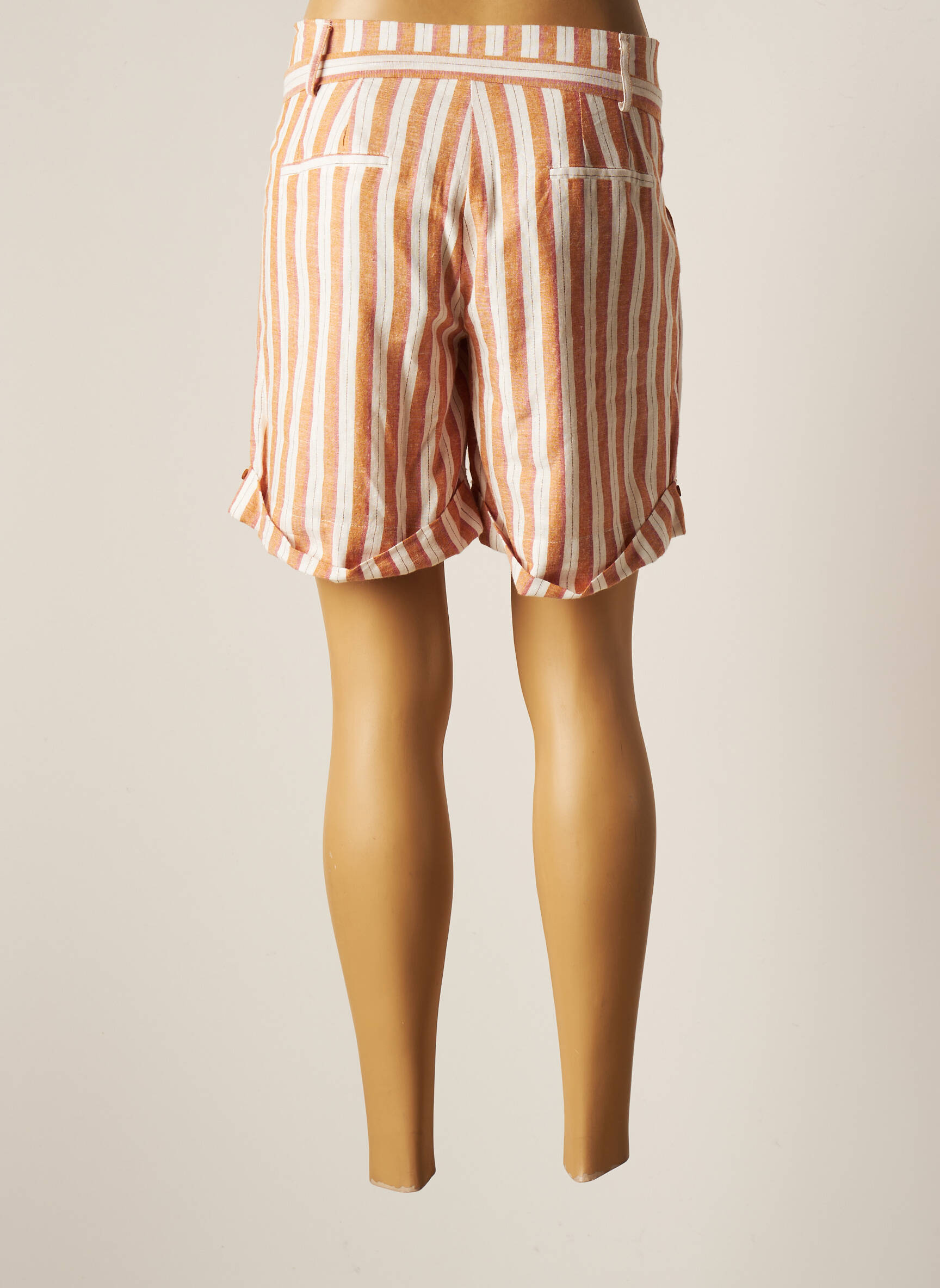 Chattawak Shorts 1 Femme couleur orange