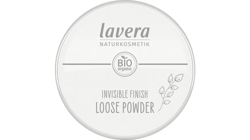 lavera Invisible Finish Loose Powder 11 g TRANSPARENT