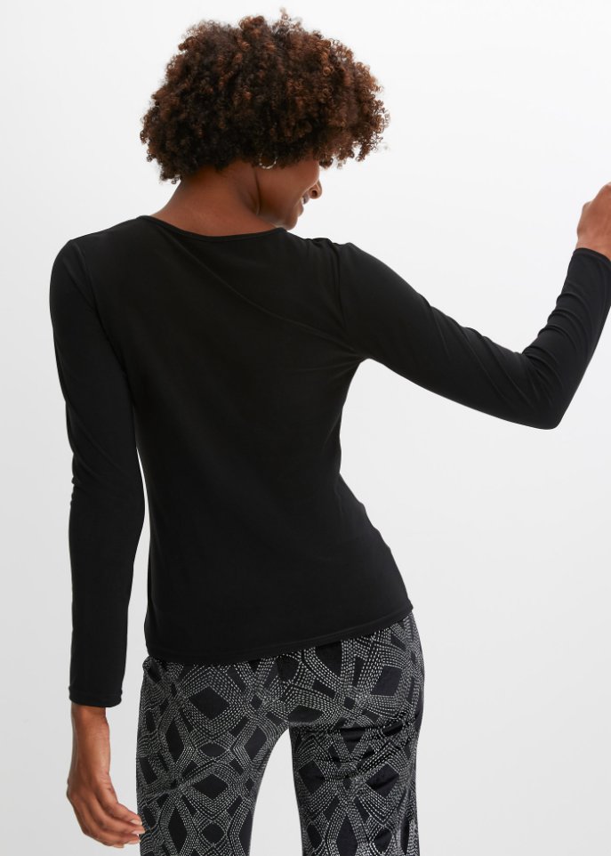 Langarmshirt mit Cut-Outs