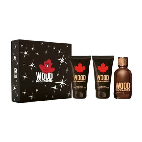 Conjunto de presente Dsquared² Wood para ele