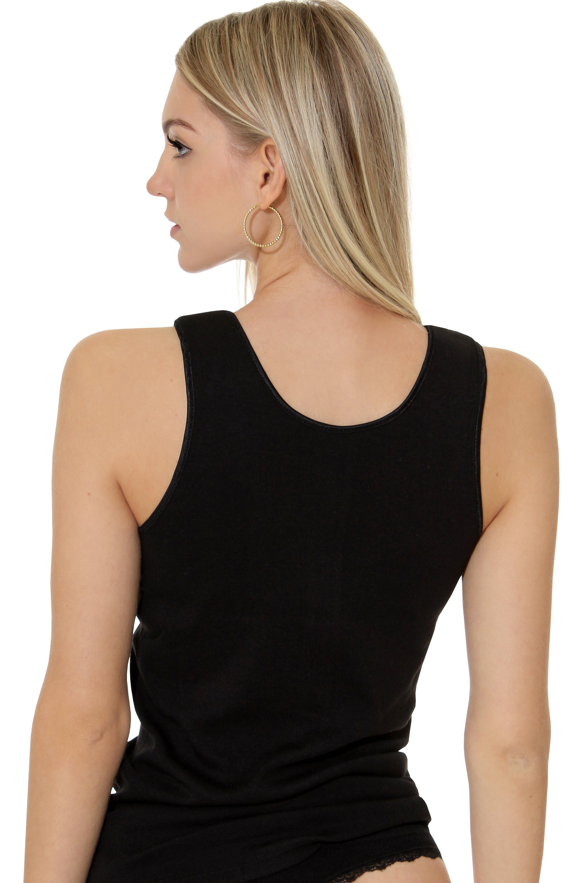 Cotton Prime® Unterhemd mit Spitze in angenehmer Baumwollqualität