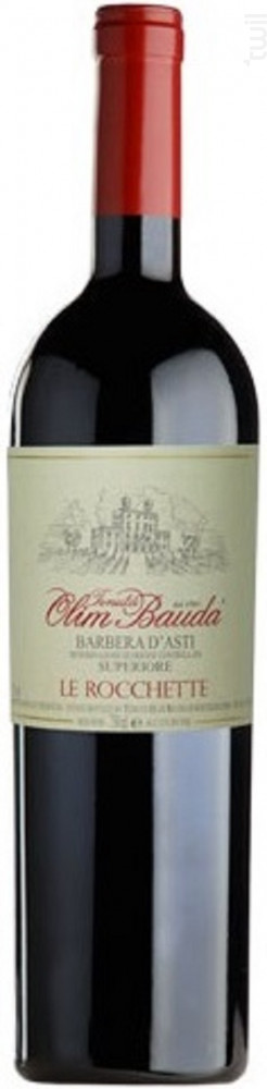 Le Rochette Barbera d'Asti DOCG Sup Olim Bauda Vin Rouge●Barbera d'Asti DOC 2017 75cl