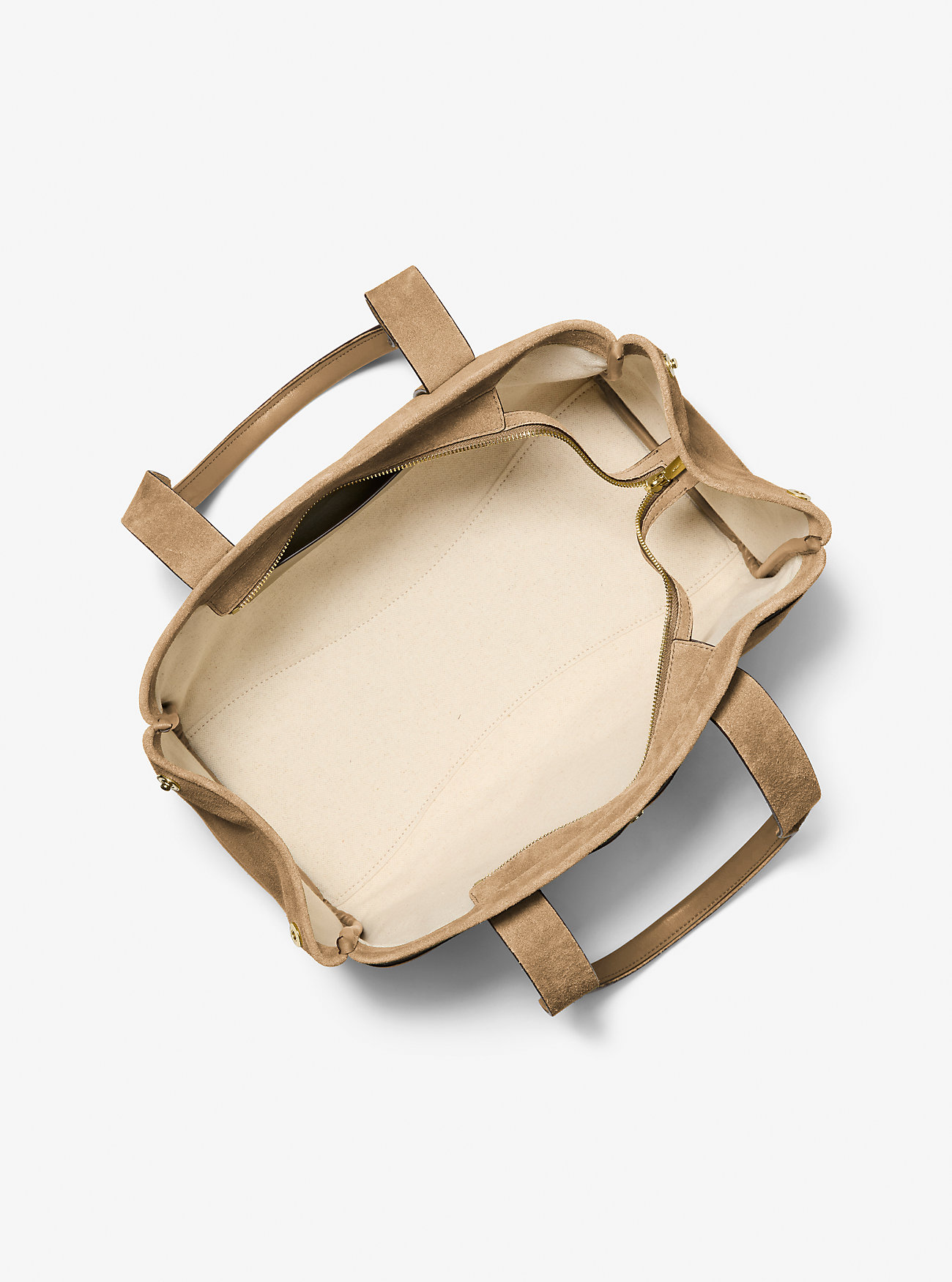 Romee Large Suede Tote Bag - HUSK