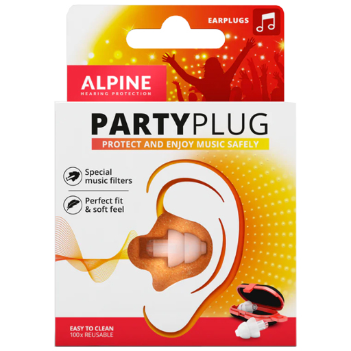 ALPINE PARTYPLUG Ohrstöpsel  2 St