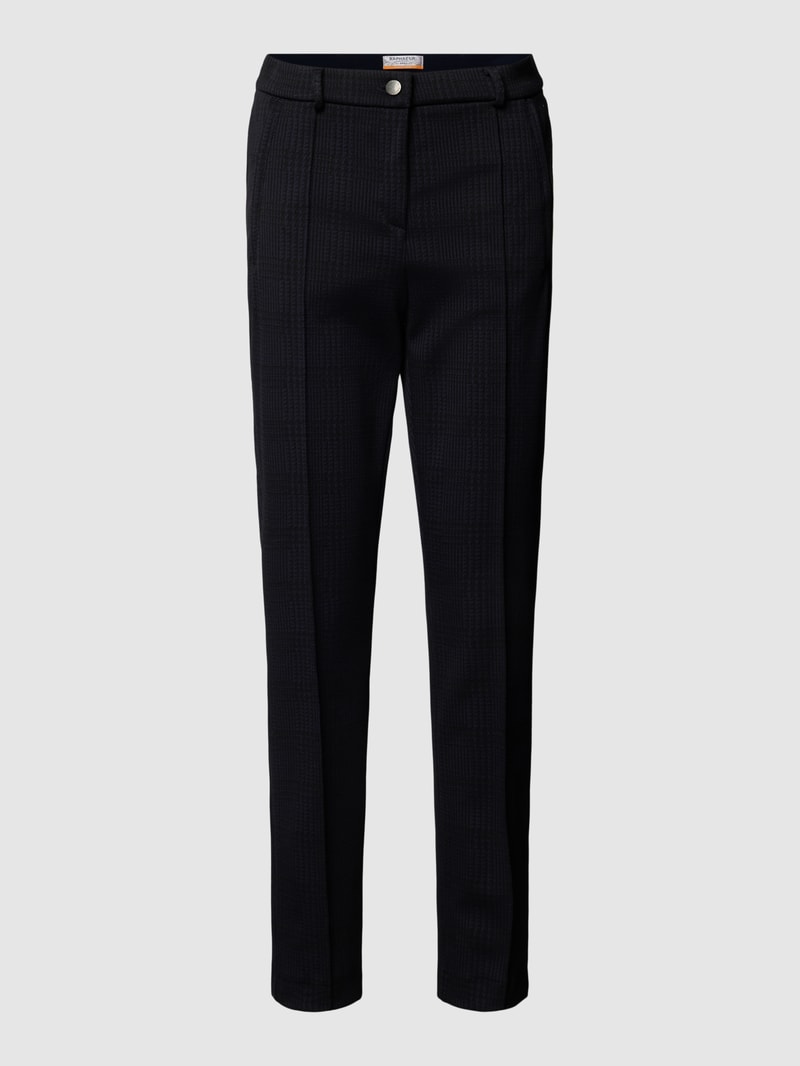 Super Slim Fit Hose mit Knopf- und Reißverschluss in marineblau