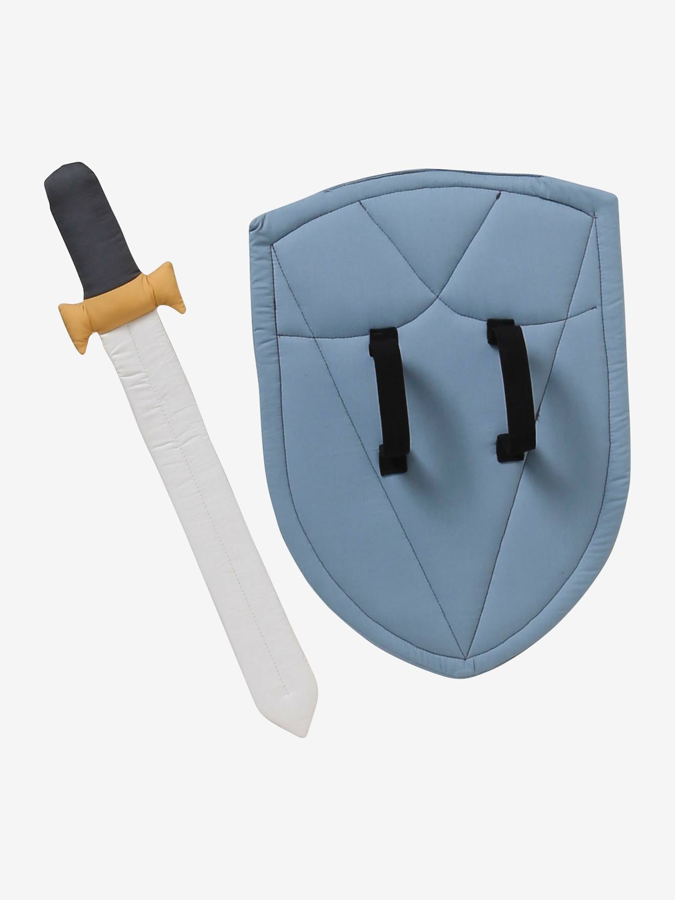Déguisement bouclier + épée Chevalier bleu