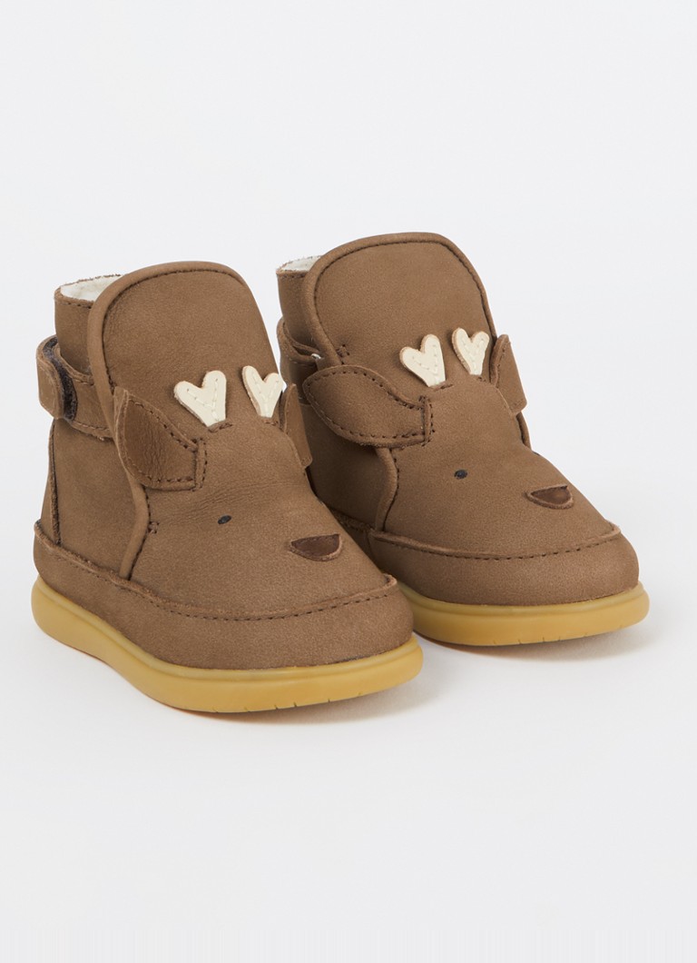 Botine din piele intoarsa Donsje Amsterdam Dubu