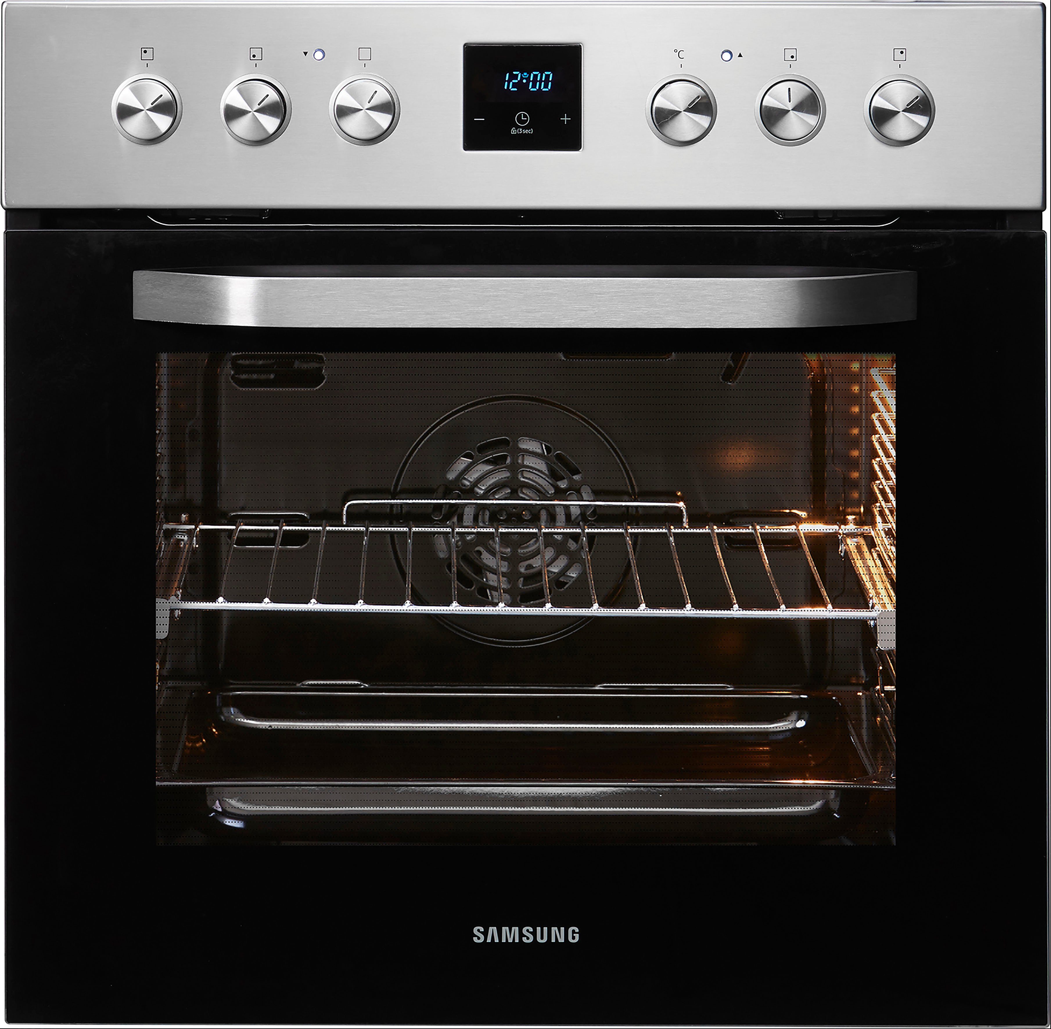 Samsung Elektro-Herd-Set NB69R2300RS, mit 1-fach-Teleskopauszug