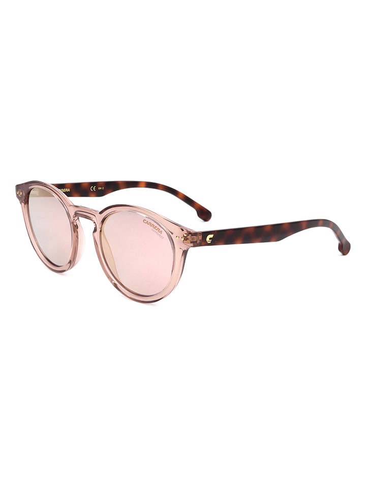 Carrera Kinder-Sonnenbrille in Beige-Braun/ Rosa günstig kaufen 47