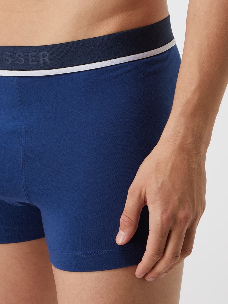 Trunks mit Stretch-Anteil im 3er-Pack in blau