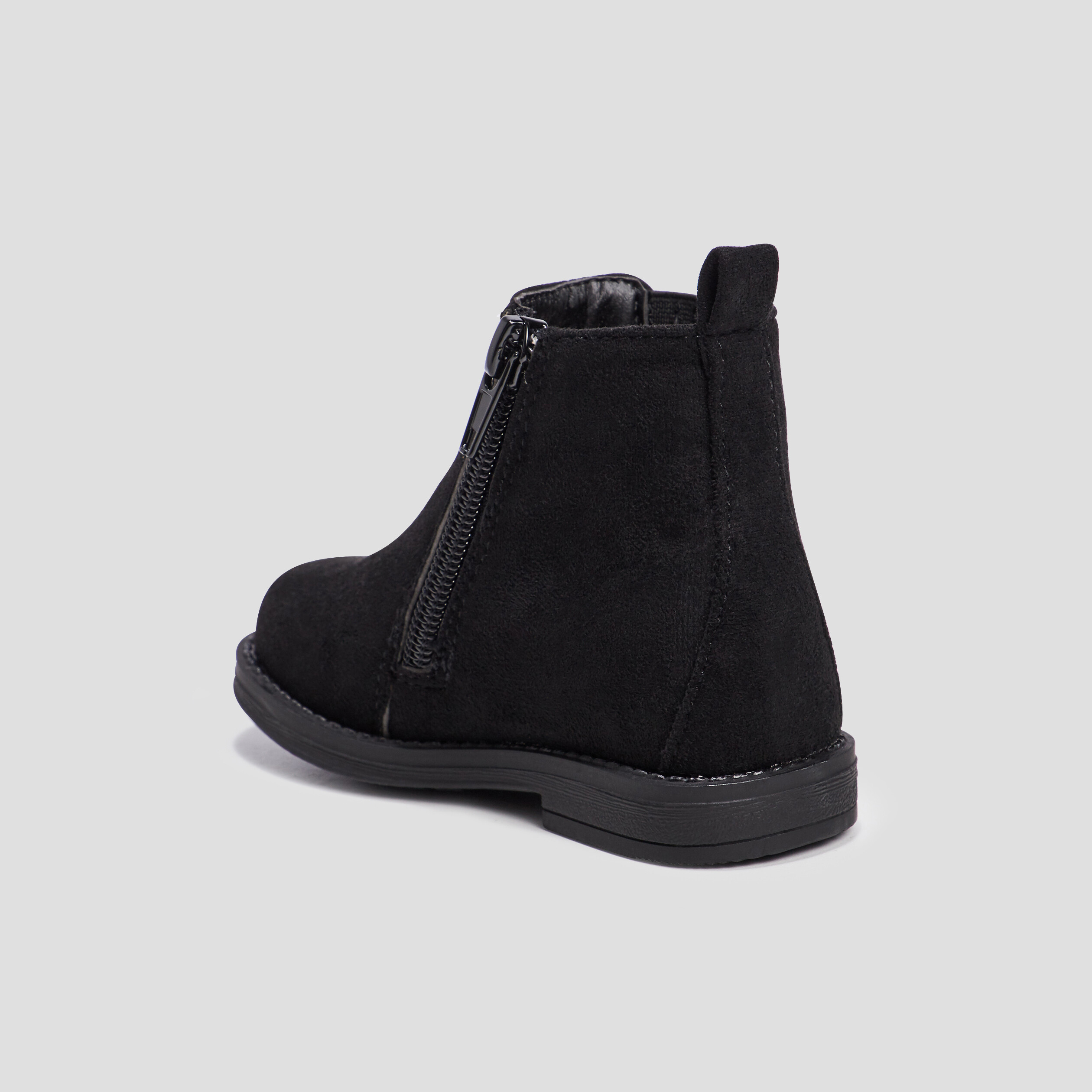 Bottines pailleté chelsea zippées noir bébé fille | La Halle