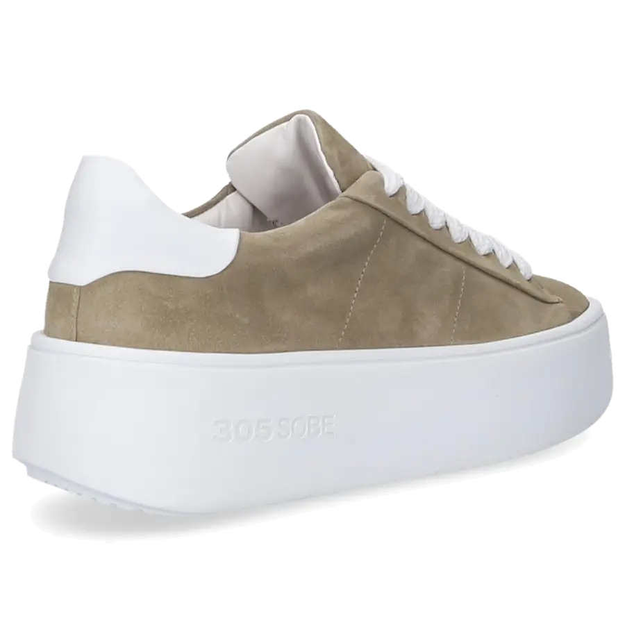 305 SOBE - Sneaker low BOND Veloursleder - grün