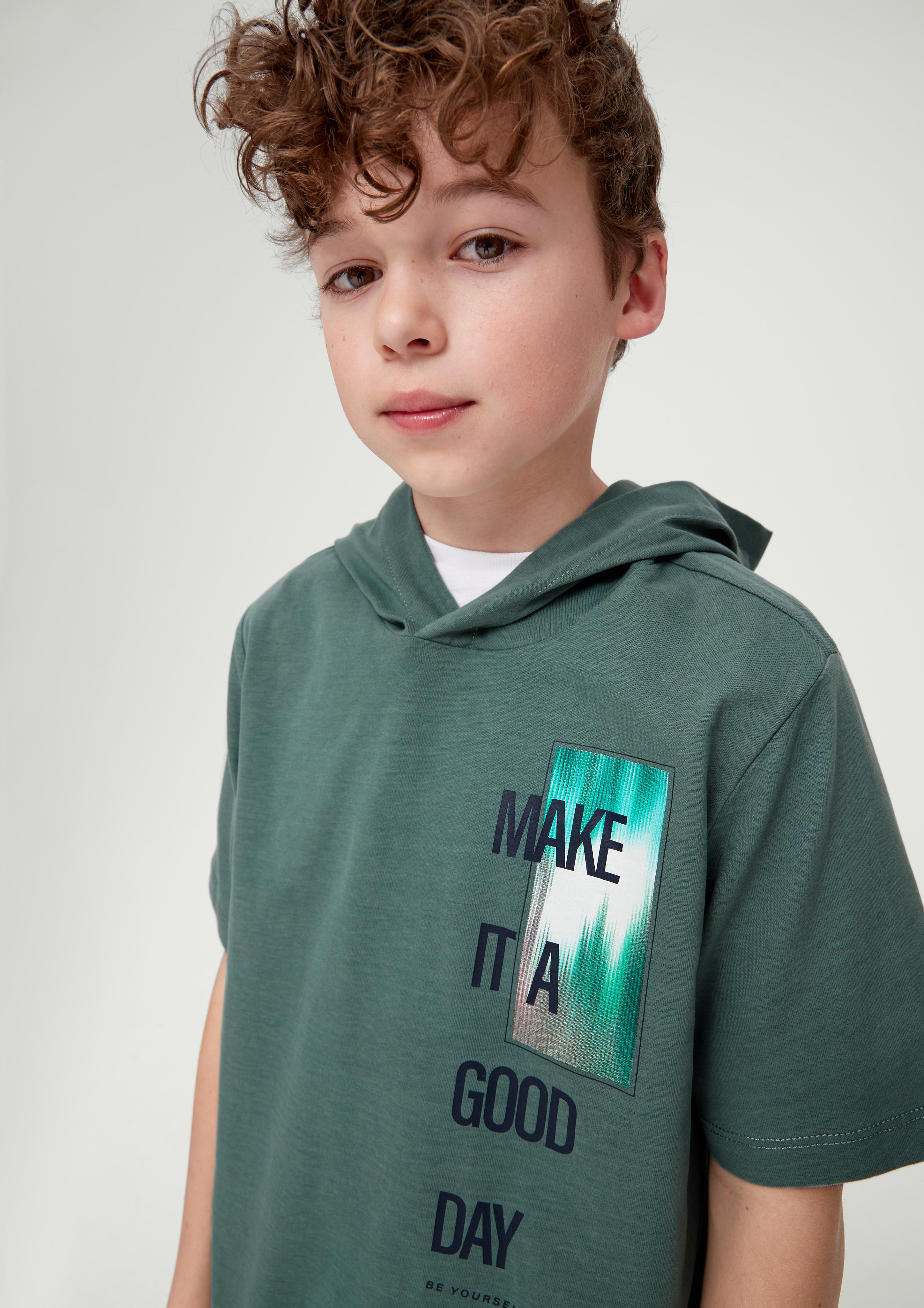 T-Shirt mit Kapuze  2130521-6714
