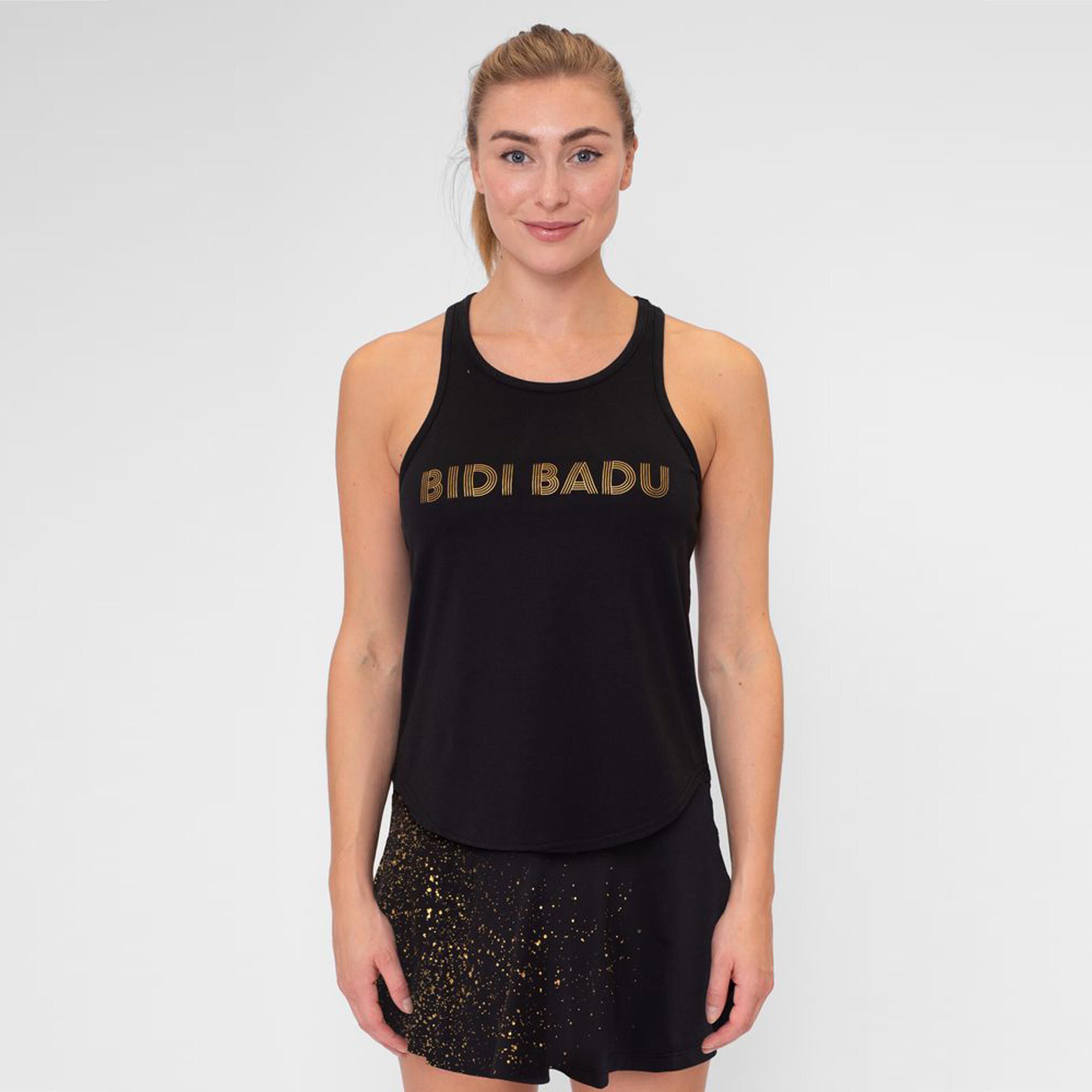 Paris 2024 Chill Tank-Top Damen - Schwarz, Gold