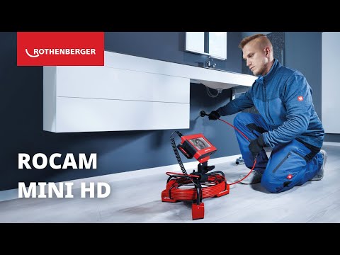 Rothenberger 1000004133 ROCAM MINI HD AMPShare și ROLOC PLUS HD AMPShare Cameră de inspecție