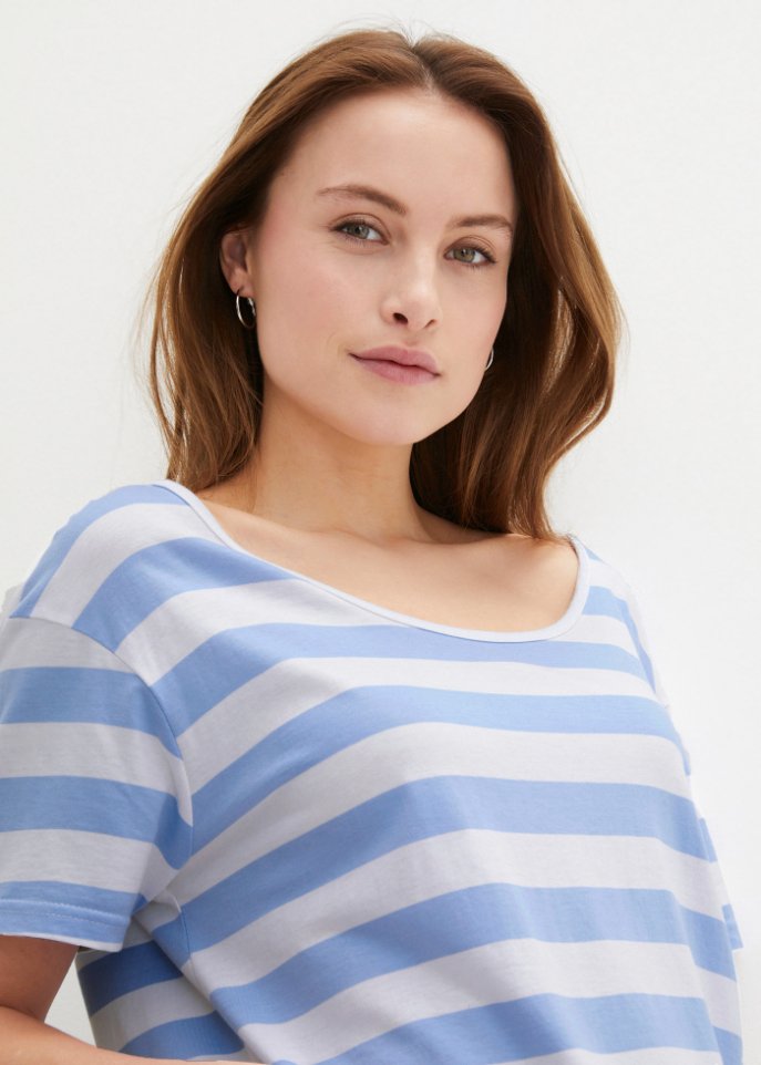 Shirt mit Raffung
