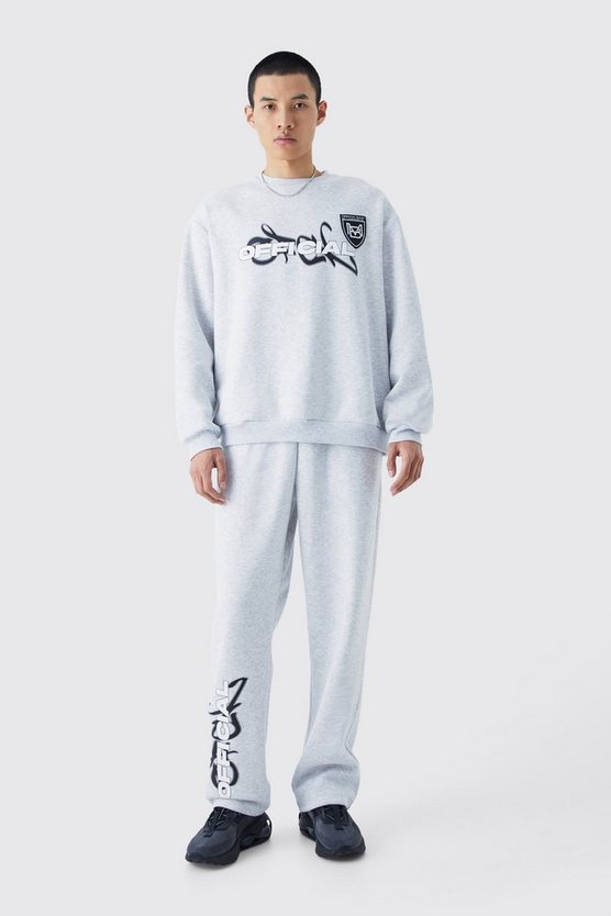 Official Oversize Sweatshirt-Trainingsanzug