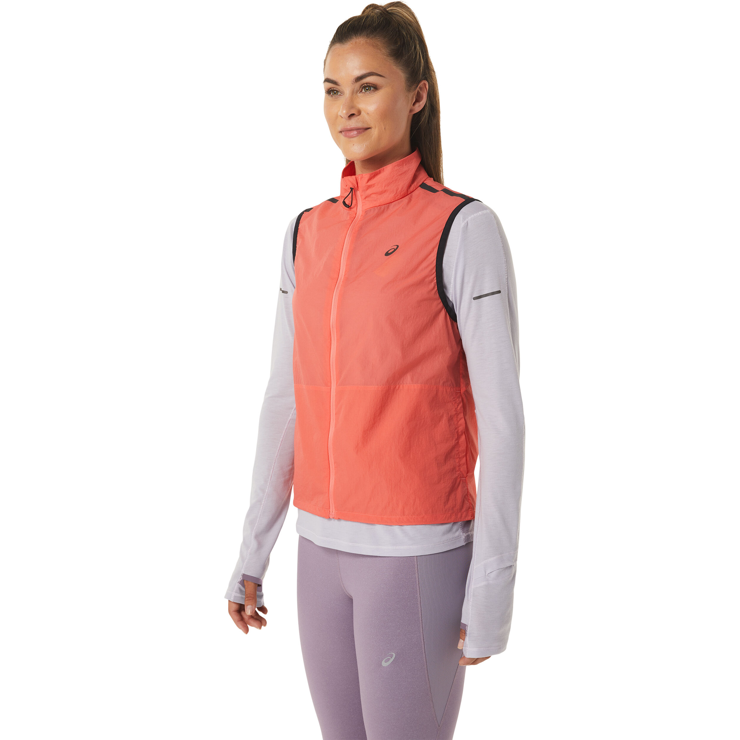 Metarun Packable Laufweste Damen - Pink