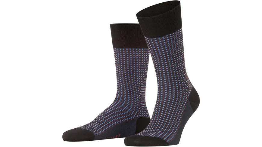 FALKE Herren Socken Uptown Tie black