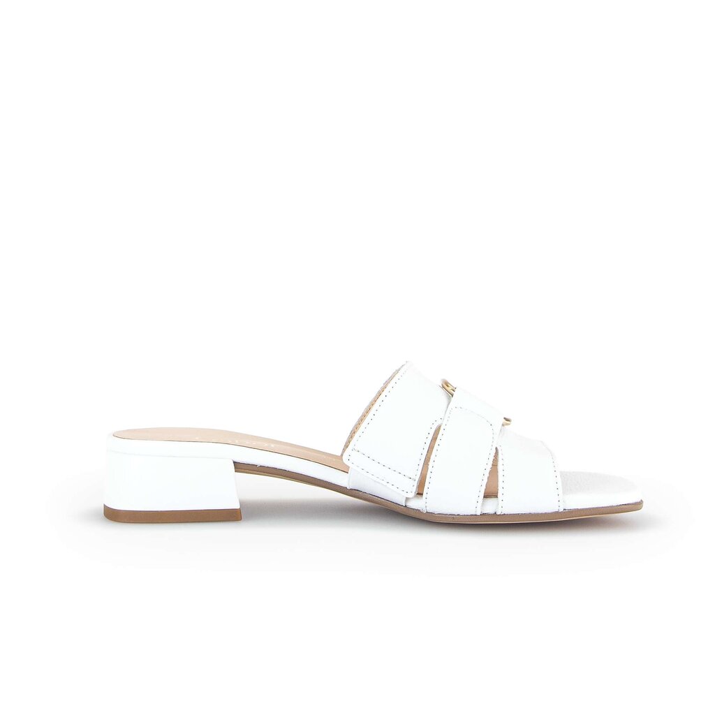 Gabor comfort Pantolette weiß