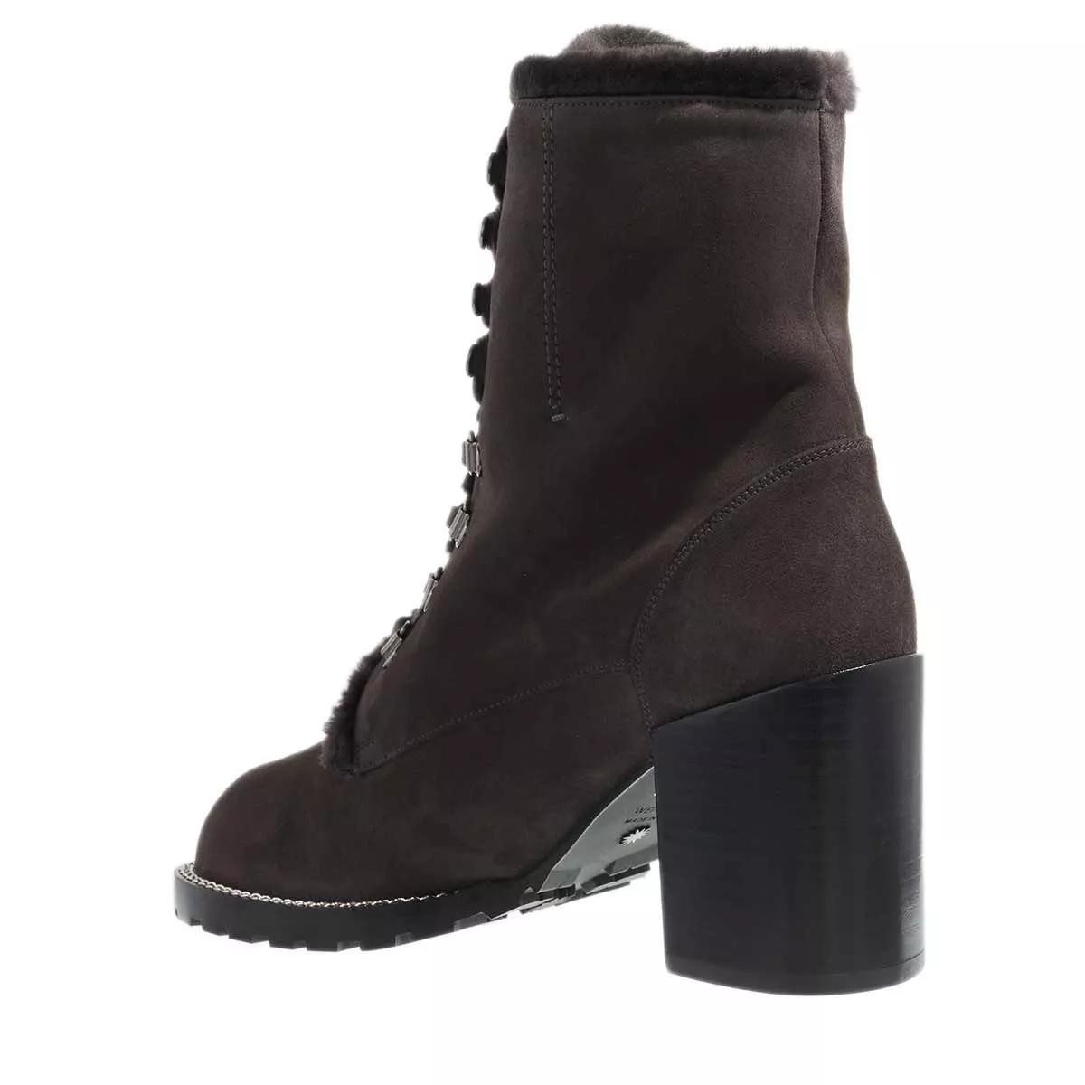STUART WEITZMAN Stiefeletten grau Schnürstiefel