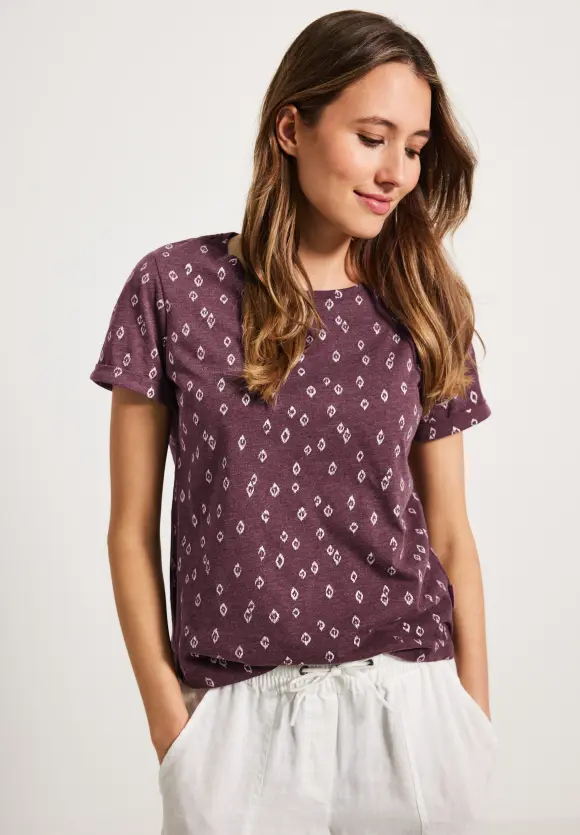 CECIL T-Shirt mit Folienprint