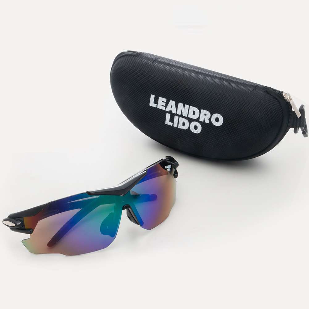 LEANDRO LIDO Challenger One Sport Sonnenbrille schwarz/bunt