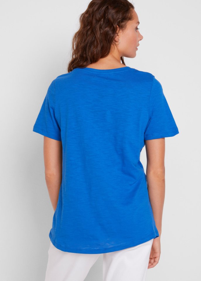 Baumwoll Shirt mit Druck