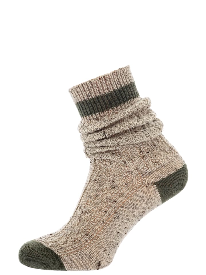 Lusana Schoppersocke L5698T-930 in beige günstig kaufen