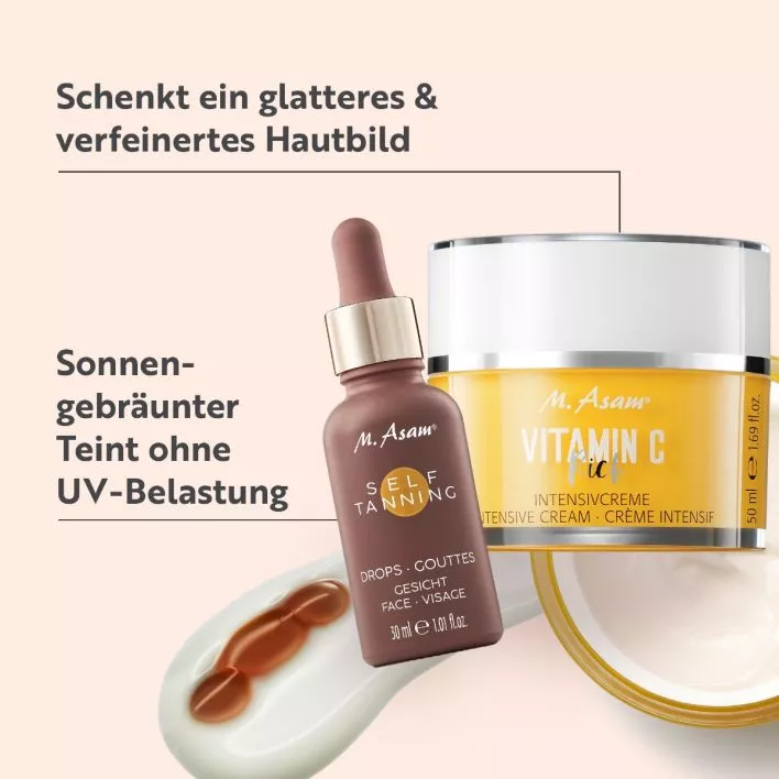 SUN & VITAMIN C Gesichtsbräunungsset & strahlende Haut