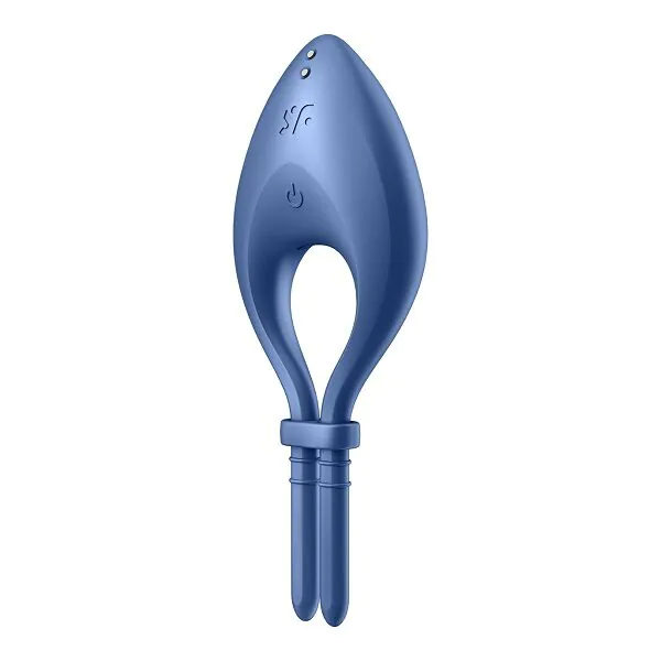 Satisfyer Pierścień Bullseye Connect App Blå