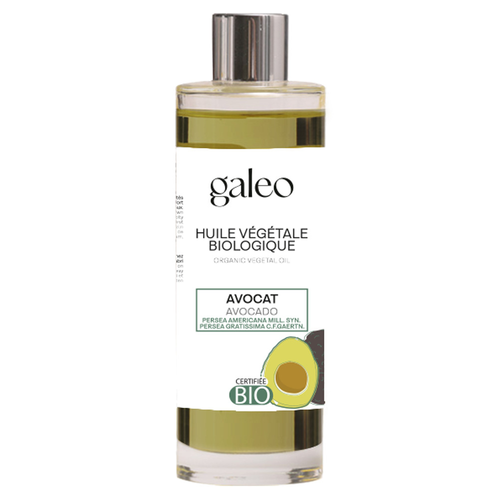 galeo HUILE VÉGÉTALE BIOLOGIQUE 100 ML AVOCAT Huile végétale biologique