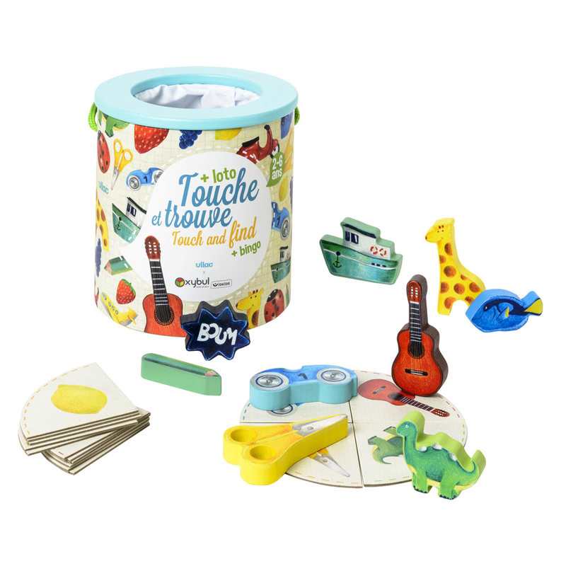 Jeu de reconnaissance Touche et Trouve Vilac