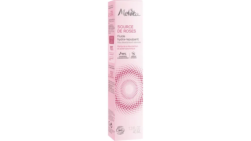 Melvita Fluid Gesicht Source de Roses 40 ml