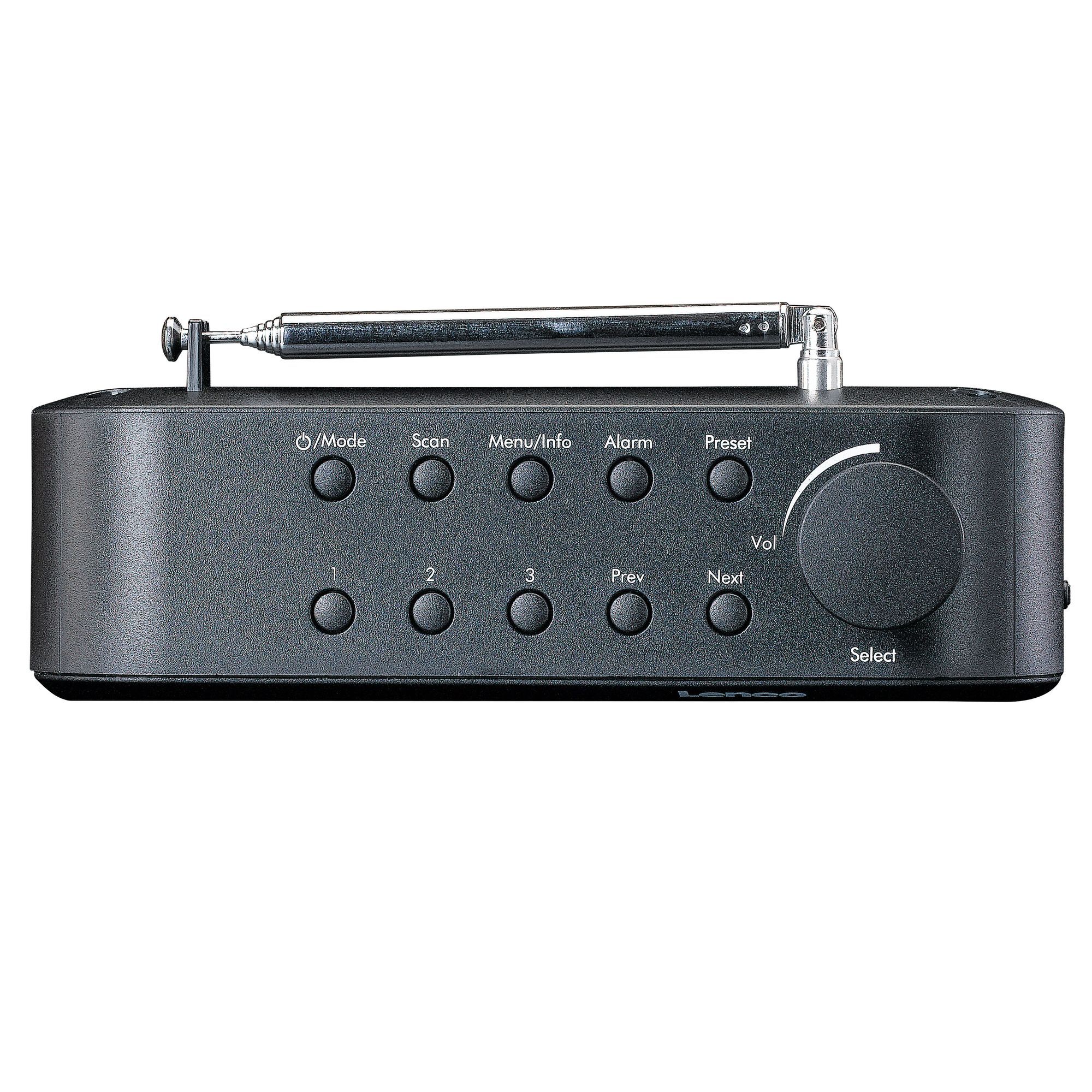 Lenco PDR-016BK Portable DAB+/FM-Radio