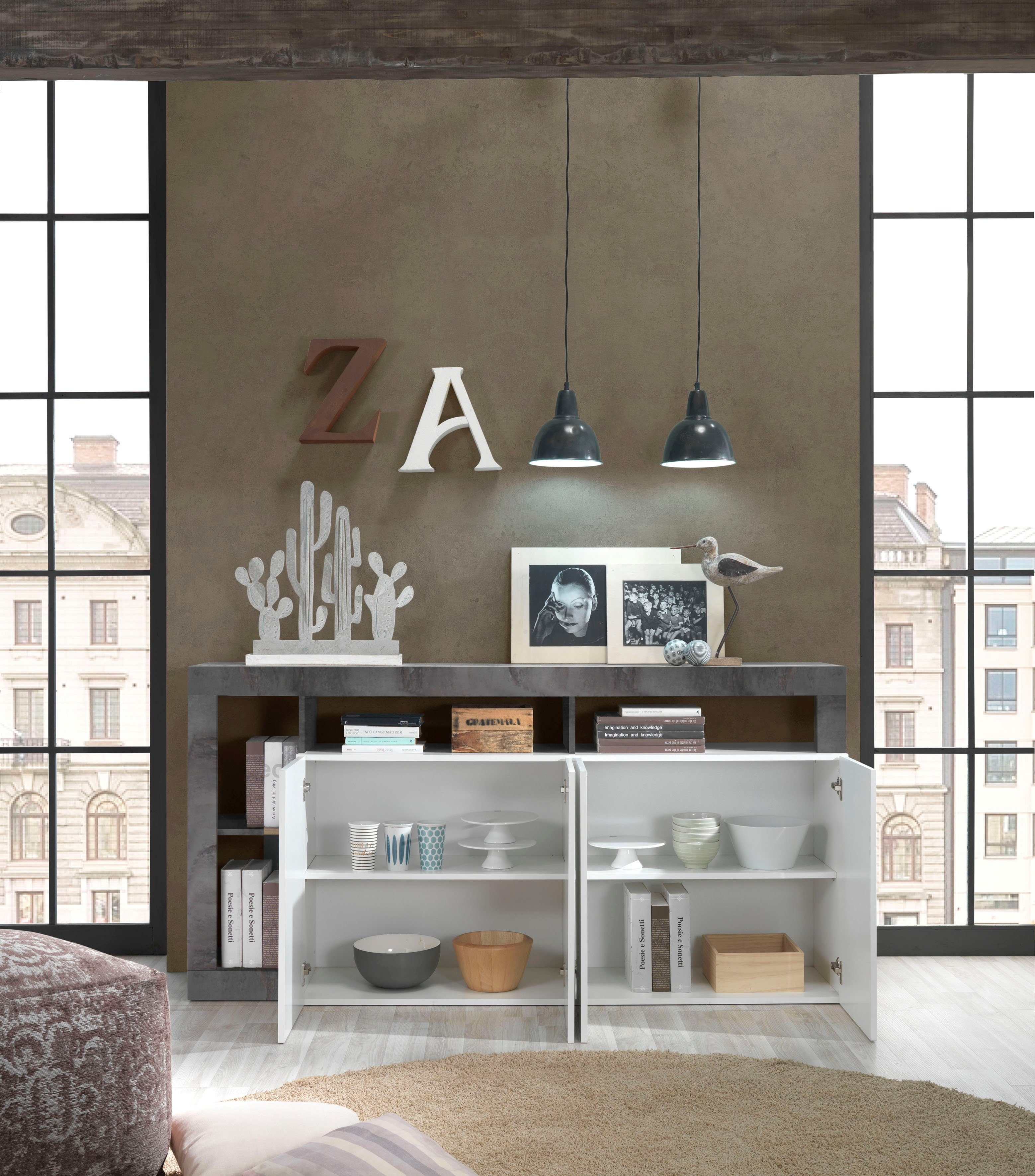 LC Sideboard Hamburg, Breite 184 cm